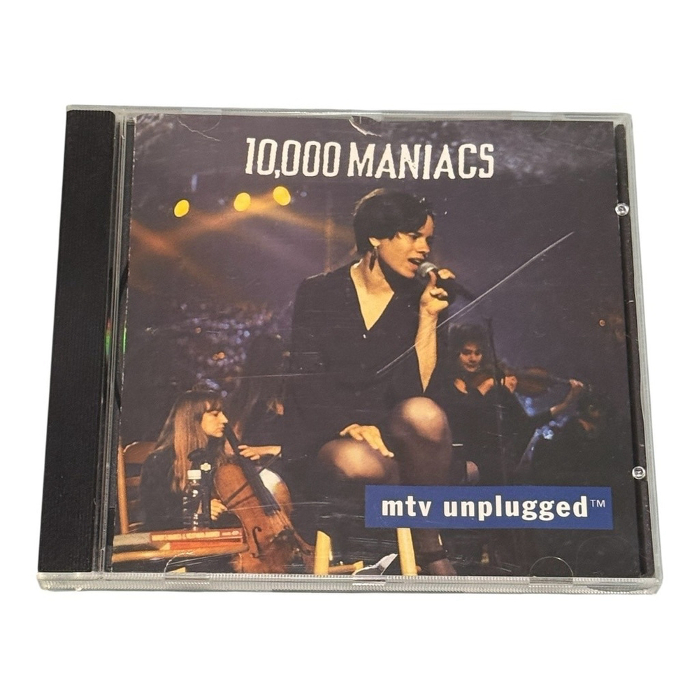 10,000 Maniacs CD MTV Unplugged Album 1993 Alternative Folk Rock Music Elektra